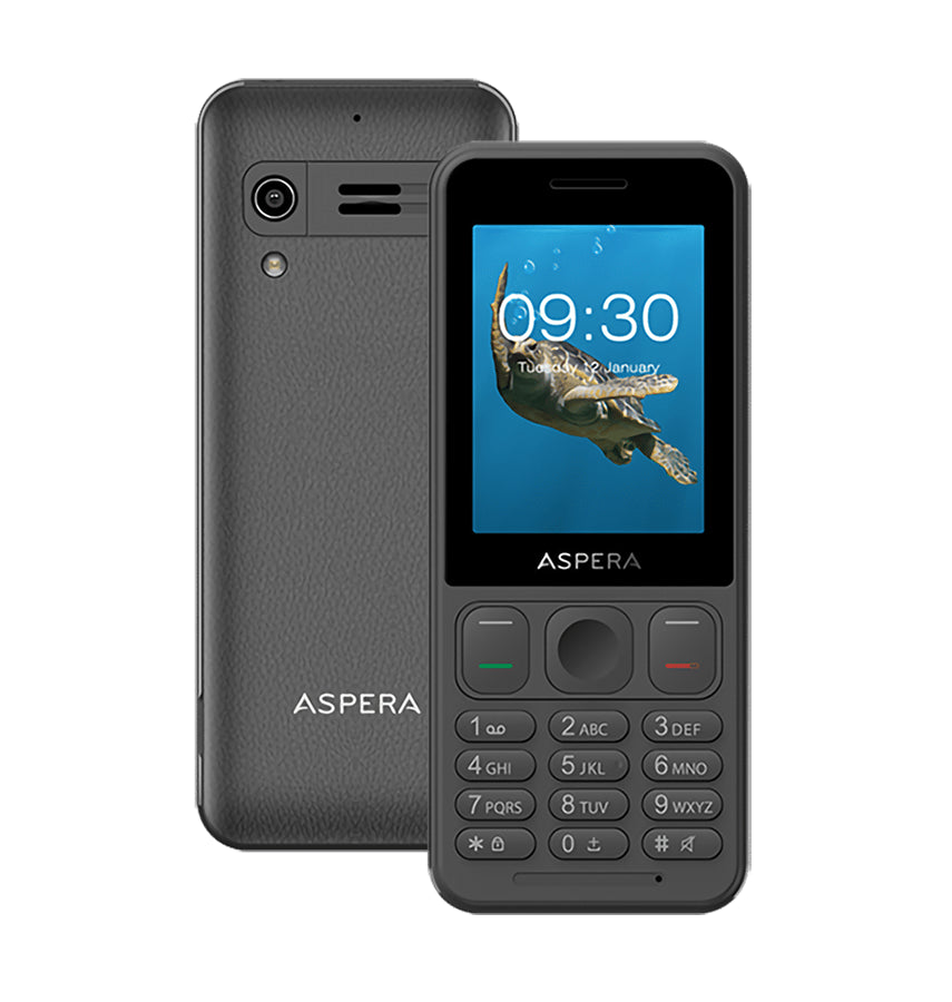 Aspera F48 – Compact 2.4” 4G Feature Phone | 1000mAh Battery | Bluetooth 5.1 | Expandable Storage up to 32GB image 0