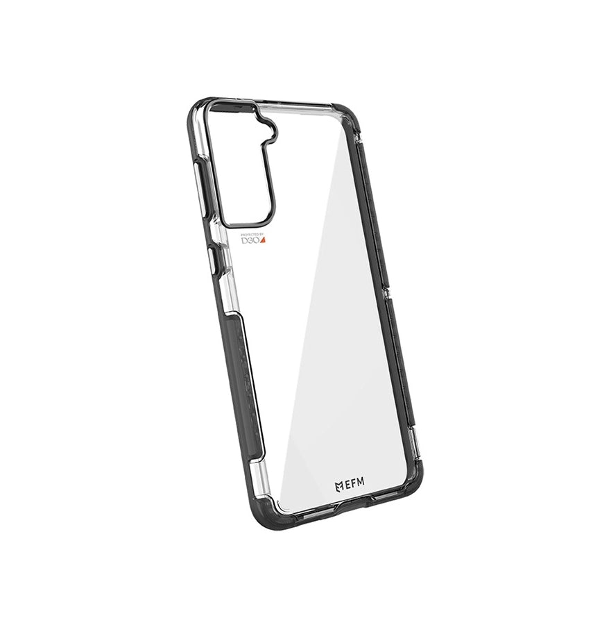Samsung S21 Plus Case – Smoke Black | EFM Cayman D3O Armour 5G Signal Series Rugged, Durable & Drop-Tested Protection image 0
