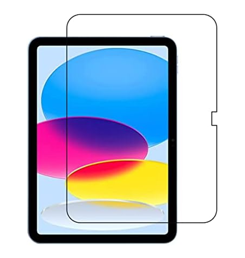 Apple iPad 10.9 (10th Gen) Tempered Glass Screen Protector - Clear | Scratch-Resistant, Perfect Fit Design image 0
