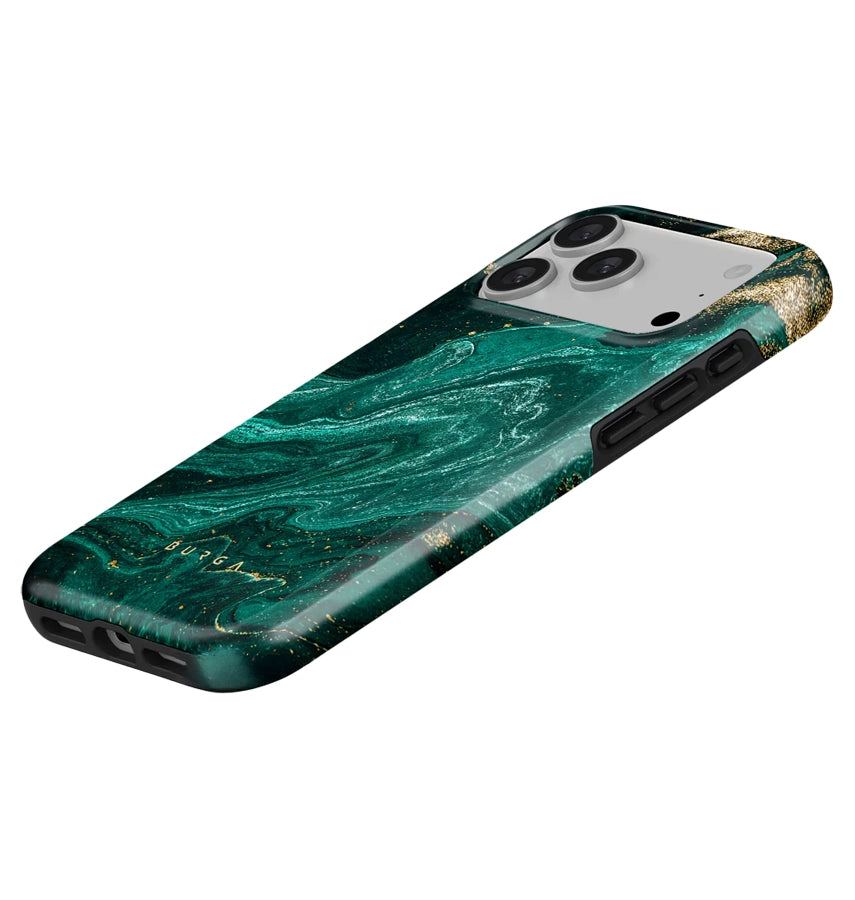 iPhone 17 Pro Tough MagSafe Case – Emerald Pool | Burga Slim, Stylish & Durable Protective Cover image 1