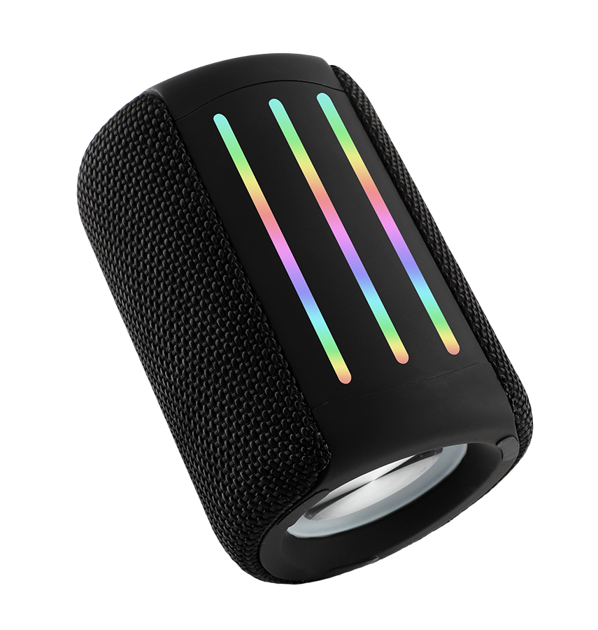 MVR Mini Bluetooth Speaker - Black | HD Sound Compact, IPX5 Waterproof & 12H Playtime image 1