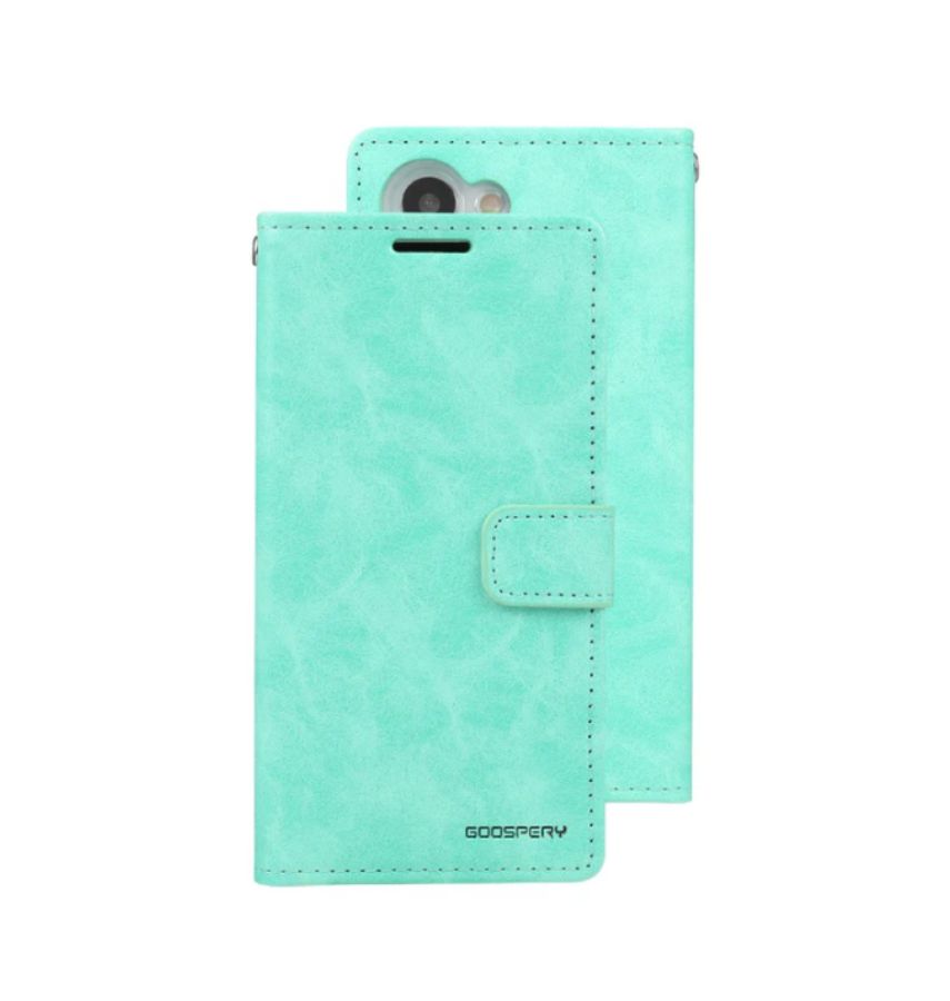 Samsung Galaxy S24 Wallet Case - Mint | Mercury Bluemoon Flip Cover image 0
