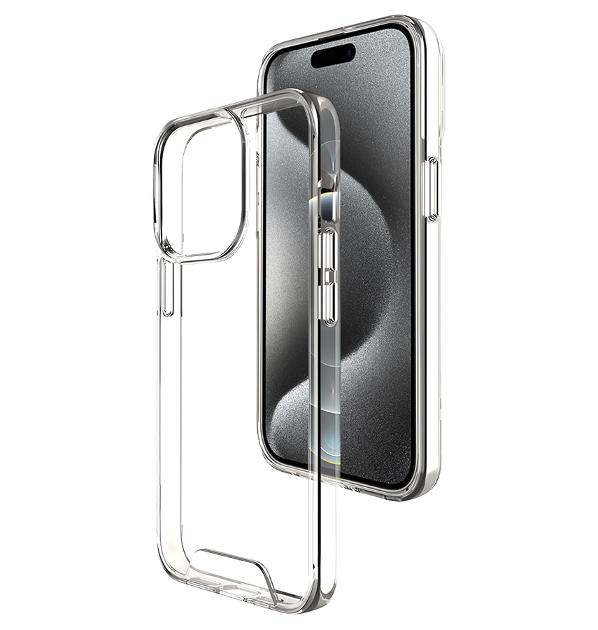 iPhone 13 Pro Max Transparent Case - Clear | Scratch – Resistant, 2mm Hard Back Cover image 0