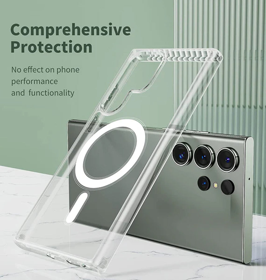 Samsung S24 Ultra 1.5mm Slim MagSafe Cover - Clear | Scratch-Resistant, Perfect Fit Design image 1