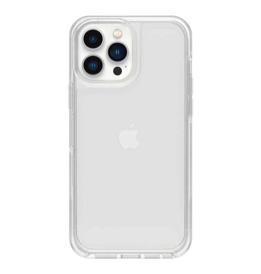 iPhone 13 Pro Max Case – Clear | OtterBox Symmetry Series, Soft Touch Protective Cover image 0