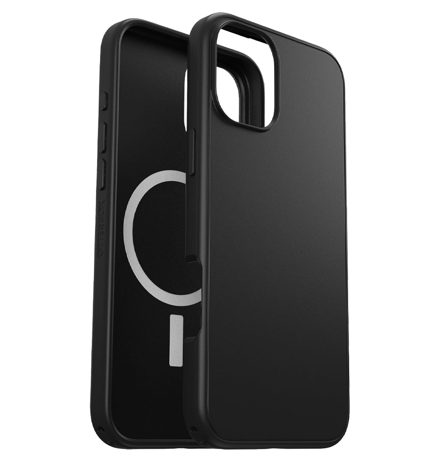 iPhone 16 Magsafe Case – Black | OtterBox Symmetry Series Slim Design, MagSafe Compatible image 0