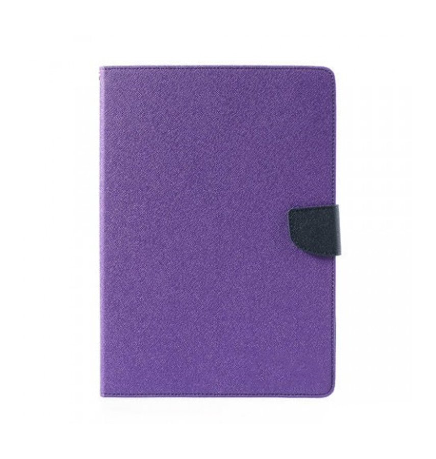 Apple iPad 9.7 Wallet Case – Purple & Navy | Goospery Mercury Fancy Diary Cover with 3 Card Slots & Stand image 0