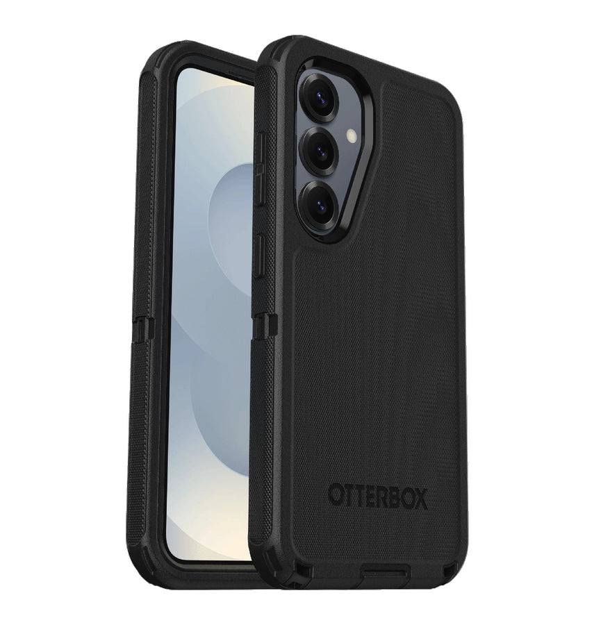 Samsung S25 Case – Black | OtterBox Defender Series Rugged, Durable & Multi-Layer Protective Cover image 0