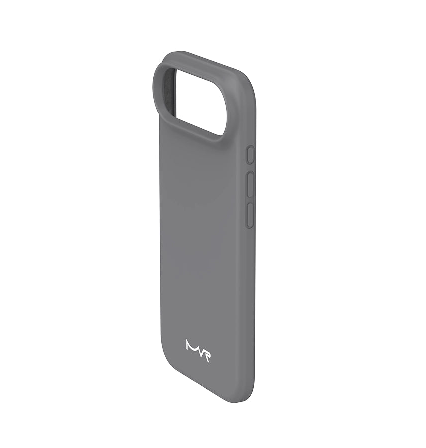 iPhone 17 Air Liquid Silicone Case – Grey | MVR Soft-Touch Finish, Anti-Slip Grip, Premium Protection image 2