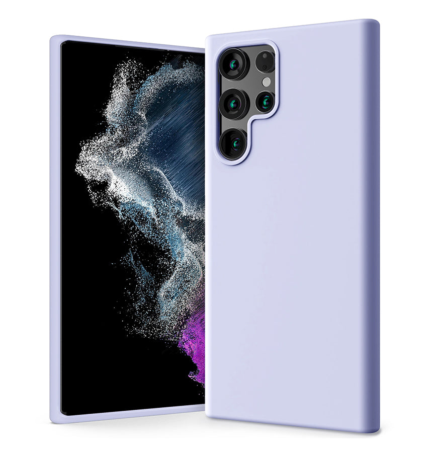 Samsung Galaxy S23 Mercury Silicone Case - Lavender Grey | Soft Touch Protective Cover image 0