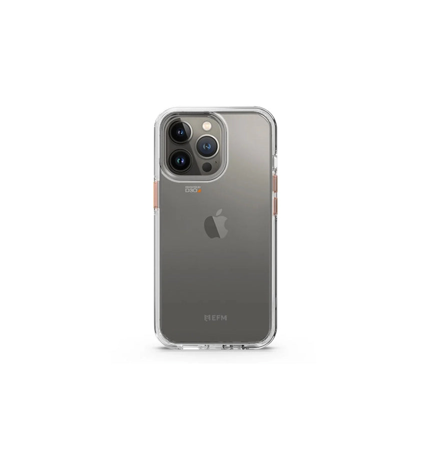 iPhone 13 Pro Case – Clear | EFM Aspen D3O Crystalex Armour Series Slim, Transparent & Durable Protection image 0