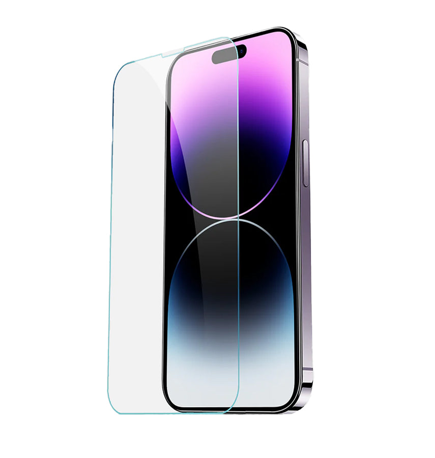 iPhone 14 Pro Tempered Glass Screen Protector - Clear | Scratch-Resistant, Perfect Fit Design image 0