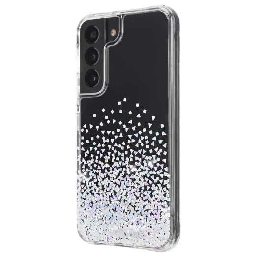 Samsung S22 Case – Diamond | Case-Mate Twinkle Ombre Cover – Glitter Gradient, Antimicrobial & Shock Resistant image 1