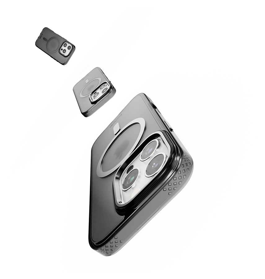 iPhone 16 Pro MVR Impact IMD Case - Black | MagSafe Compatible Protective Cover image 2