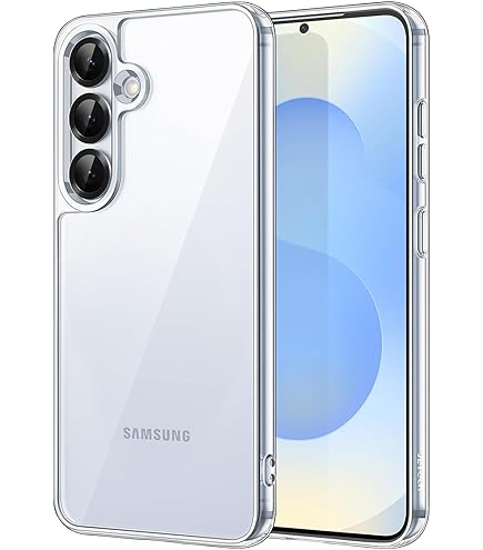 Samsung S25 Hard Cover Case - Clear | 1.5mm Protective Case