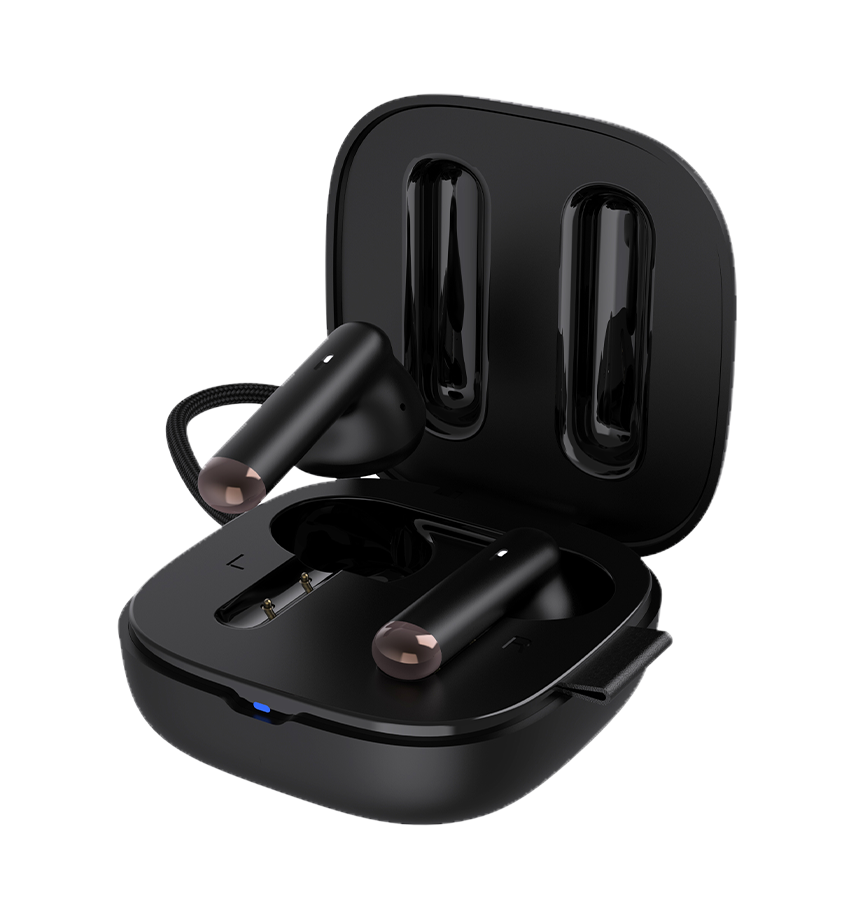 MVR Mavis Wireless Earbuds – Black | Bluetooth 5.2, 25H Playtime, Comfort – Fit & Touch Controls image 1