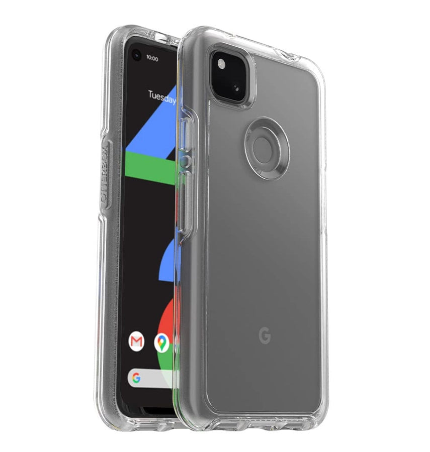 Google Pixel 4a 5G Case – Clear | OtterBox Symmetry Cover with Sleek Design & Drop Protection image 2