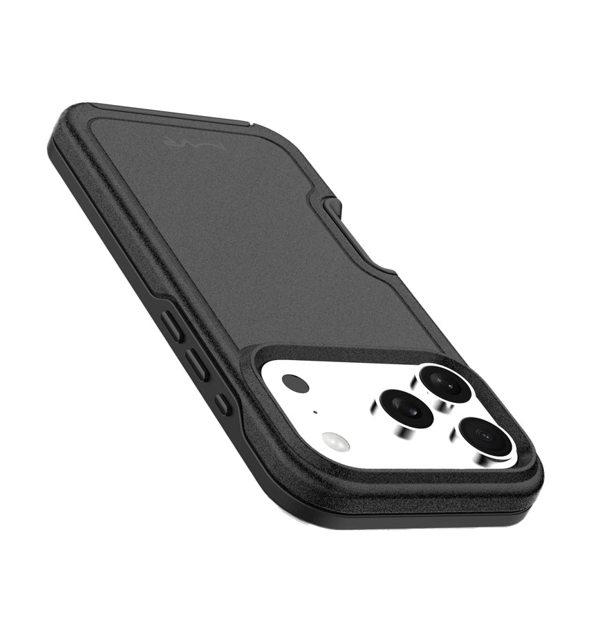 iPhone 17 Pro Case – Black | MVR Armour Matte Strong Grip, Military-Grade Protection, Slim Matte Finish image 3