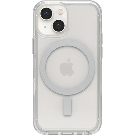 iPhone 13 Mini Magsafe Case – Clear | OtterBox Symmetry Series, Soft Touch Protective Cover image 1