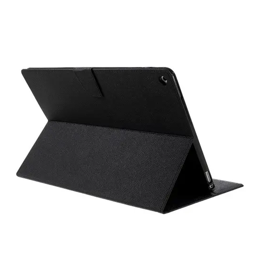 Apple iPad 9.7 Wallet Case – Black | Goospery Premium Leather Diary Cover with Magnetic Closure image 0