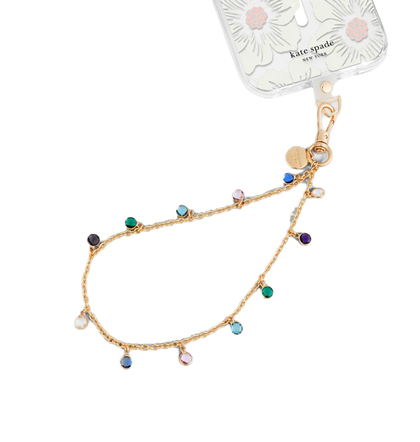 Kate Spade Phone Charm Wrist Strap High Shine | Stylish & Durable Accessory for iPhone & Other Smartphones image 0