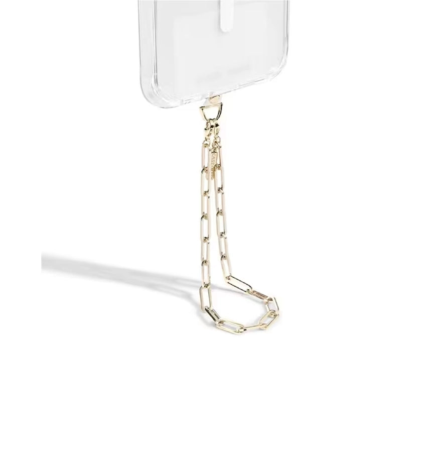 Case-Mate Link Chain Phone Wristlet – Champagne | Stylish & Durable Accessory for iPhone & Other Smartphones image 0