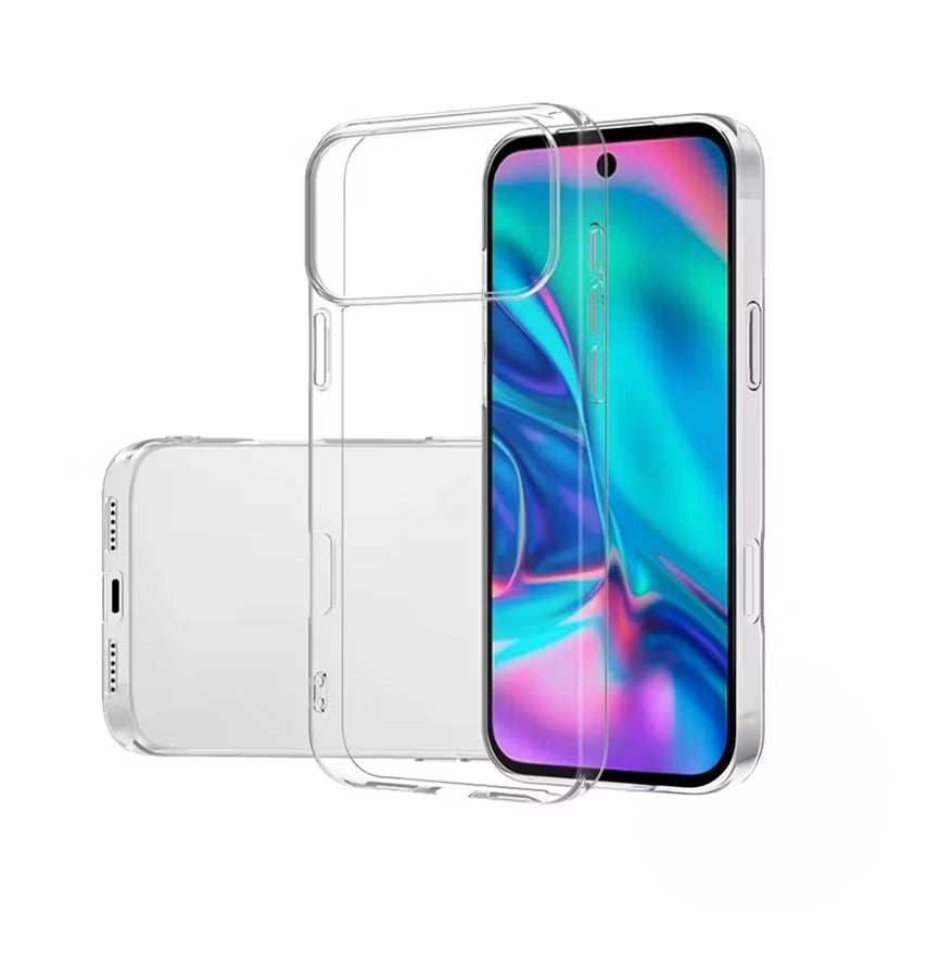 iPhone 17 Pro Max Cover – Clear | Soft Slim Flexible Design, Lightweight Protection, Crystal Transparency image 0