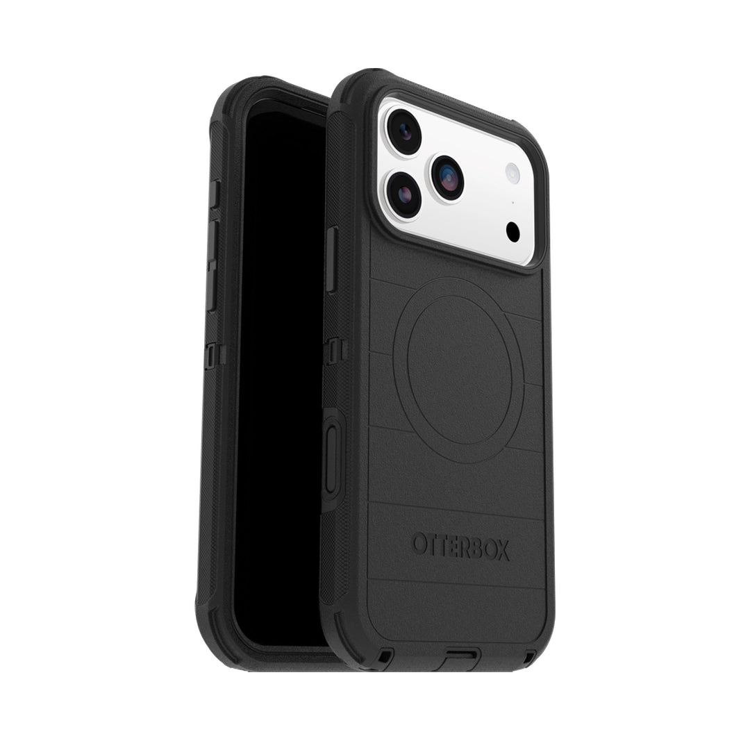 iPhone 17 Pro Max MagSafe Case – Black | OtterBox Defender Rugged Protection, Drop Resistant, MagSafe Compatible image 3