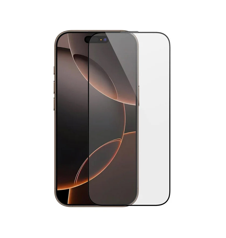 iPhone 17 Air Tempered Glass – Black | Privacy and Anti-Spy Screen Protector, Smooth Touch image 0