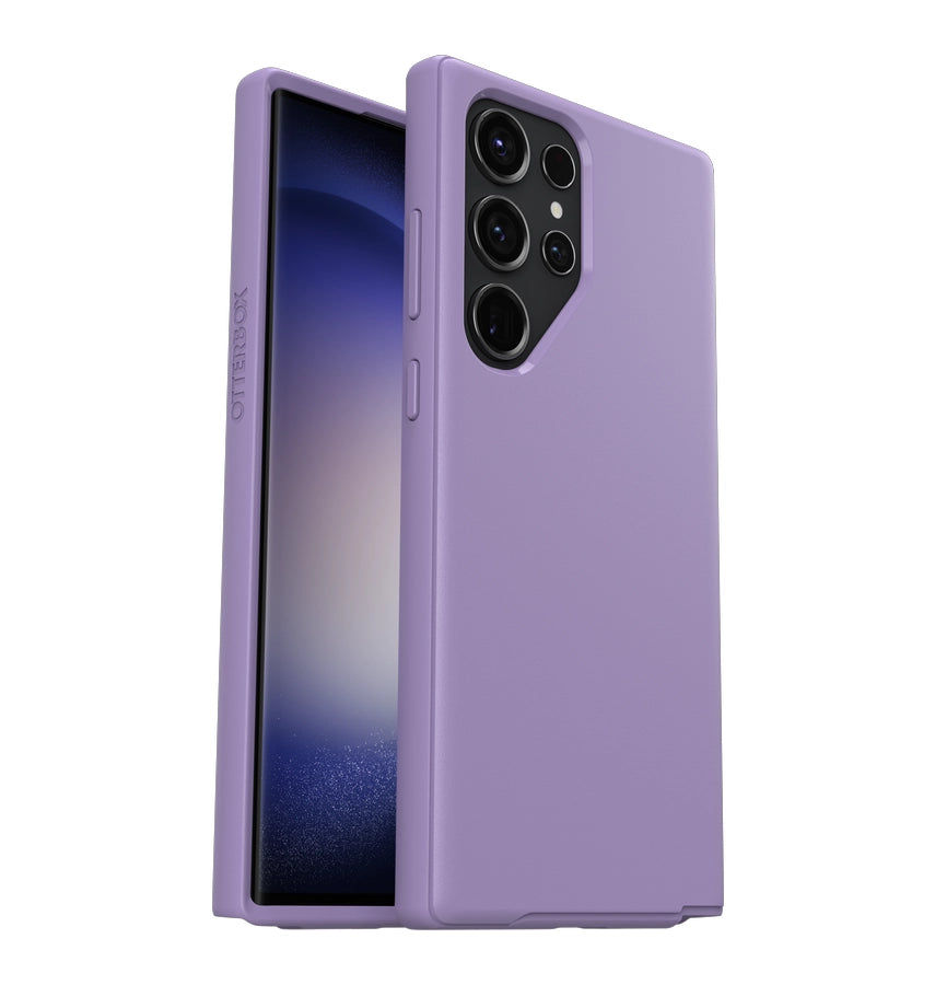 Samsung S23 Ultra Case – Lilac (Purple) | OtterBox Symmetry Series, Soft Touch Protective Cover image 0