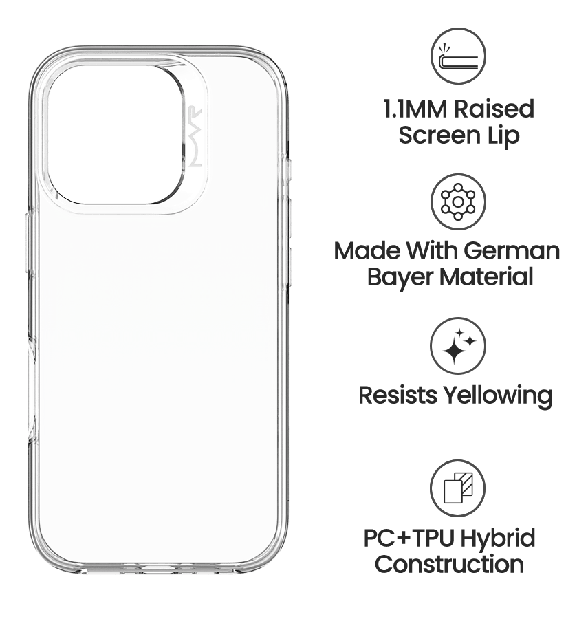 iPhone 16 Pro Max MVR Nova MagSafe Case - Crystal | MagSafe Compatible Protective Cover image 4