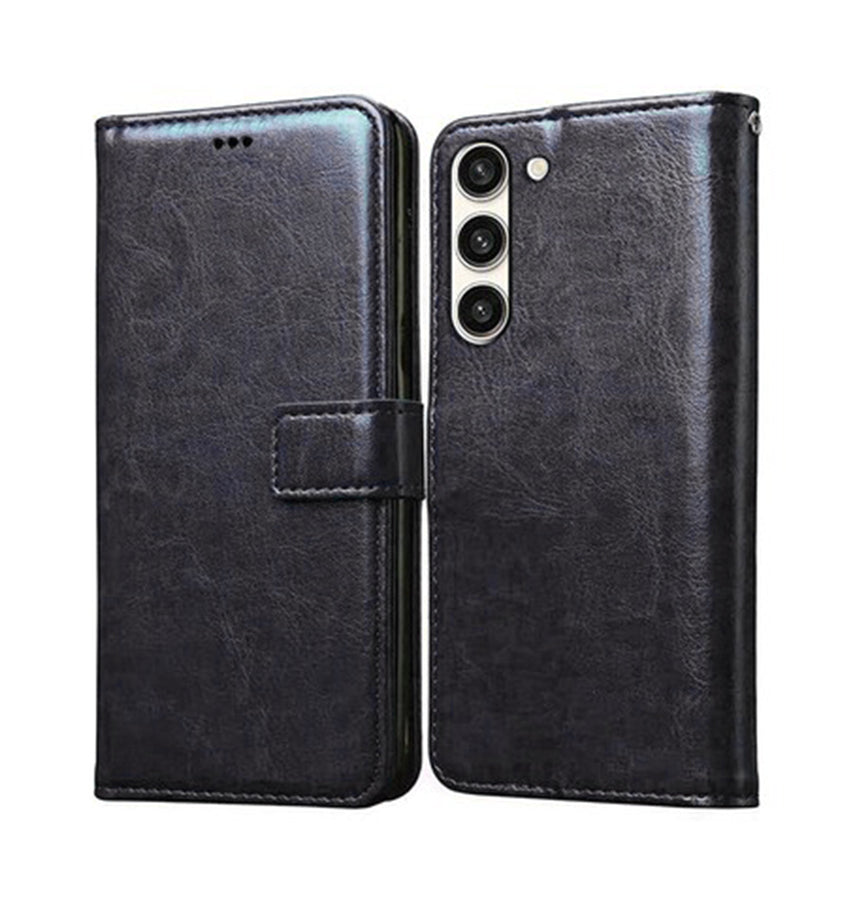 Samsung Galaxy S23 Mercury Bluemoon Diary Wallet Flip Case - Black | Shockproof Protective Cover image 2