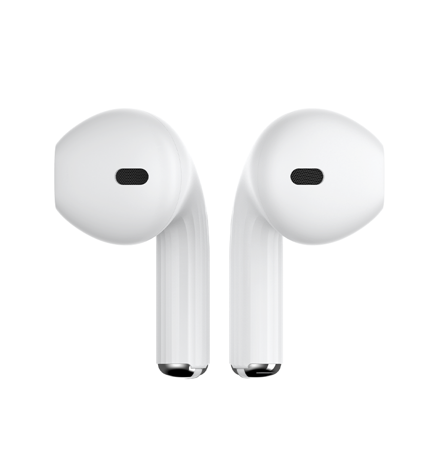 MVR Robin Mini Wireless TWS Earbuds – White | Bluetooth 5.3, 24H Playtime & Touch Controls image 3