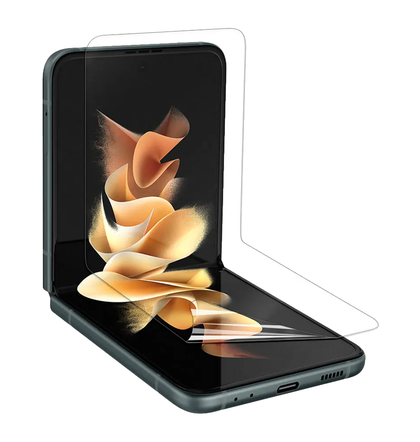 Samsung Galaxy Z Flip 4 Membrane (Front + Back) - Clear | Scratch-Resistant, Perfect Fit Design image 0