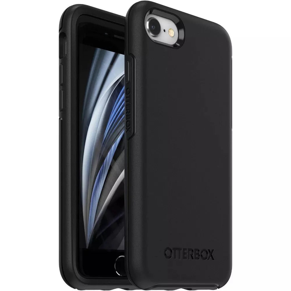 iPhone 7+/8+ Case – Black | OtterBox Symmetry Series, Soft Touch Protective Cover image 2