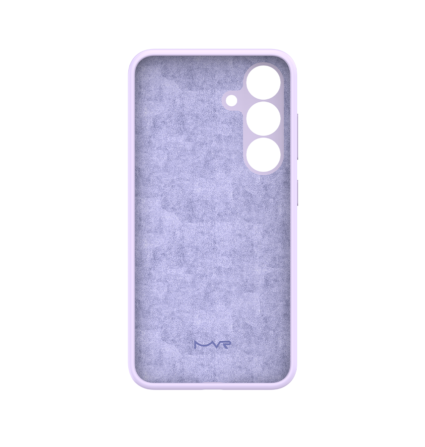 Smasung Galaxy S24 MVR Liquid Silicone Case - Lavender| Soft Touch Protective Cover image 1