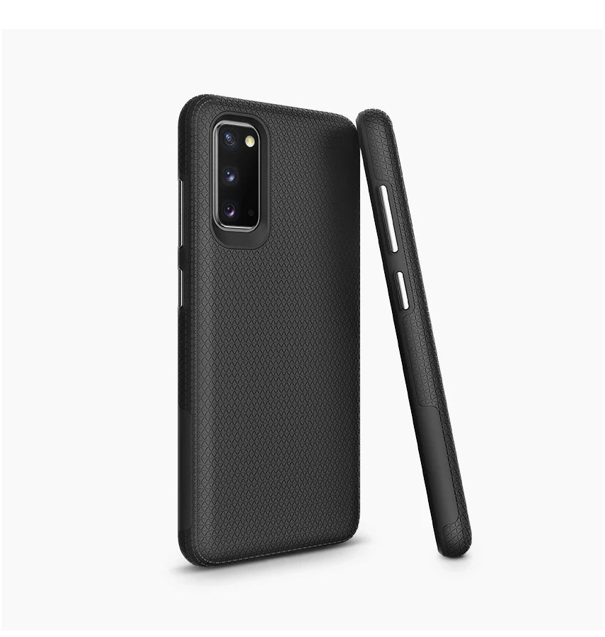 Samsung S20 Plus Triangle Case - Black | Slim Protective Cover with Geometric Design & Shock Resistance image 2