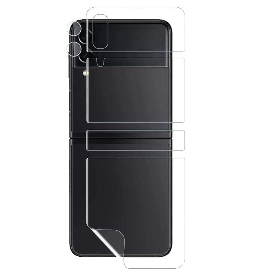 Samsung Galaxy Z Flip 4 Membrane (Front + Back) - Clear | Scratch-Resistant, Perfect Fit Design image 0