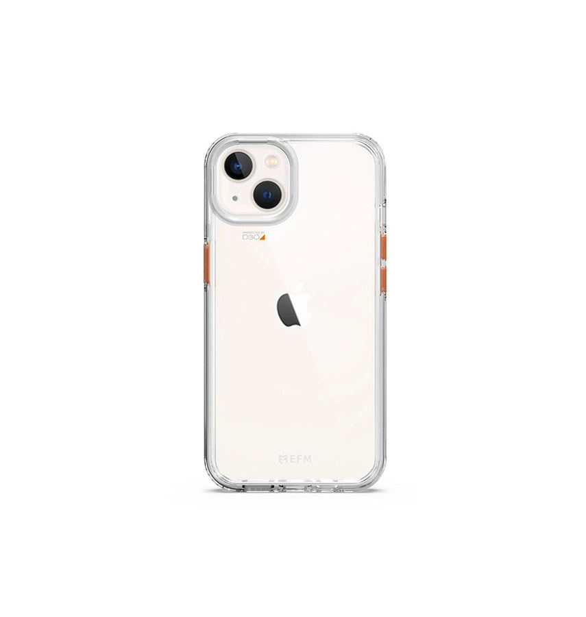 iPhone 13 Mini Case – Clear | EFM Aspen D3O Crystalex Armour Series Slim, Transparent & Durable Protection image 0