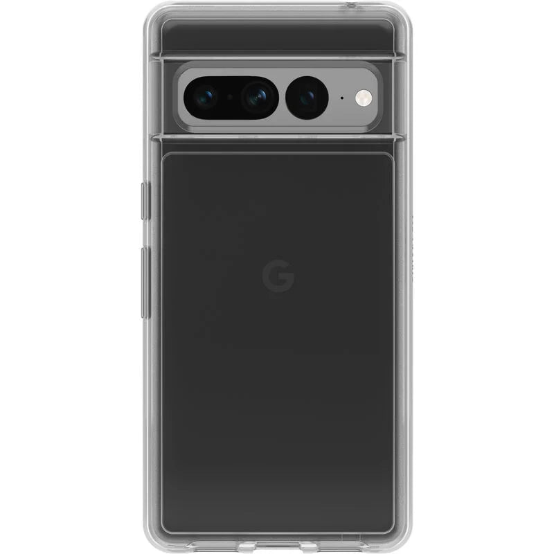 Google Pixel 7 Pro Case - Clear | OtterBox Symmetry Series, Scratch-Resistant Rugged Protective Back Cover image 1
