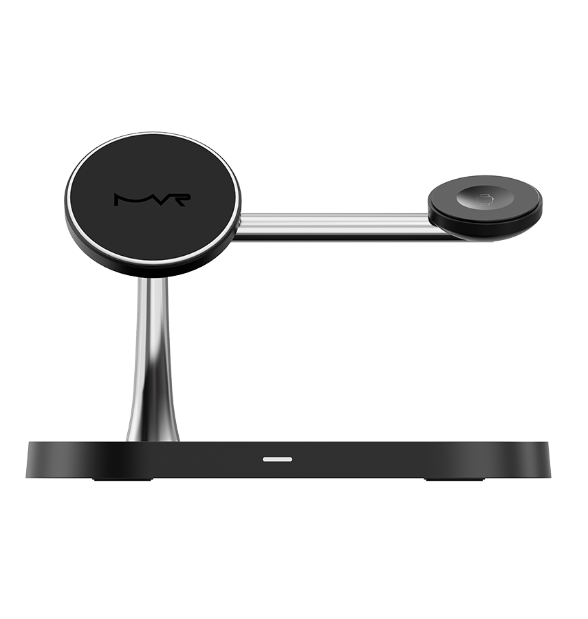 MVR 4 – in – 1 Wireless Charging Station - Black | MagSafe Compatible Charger image 0