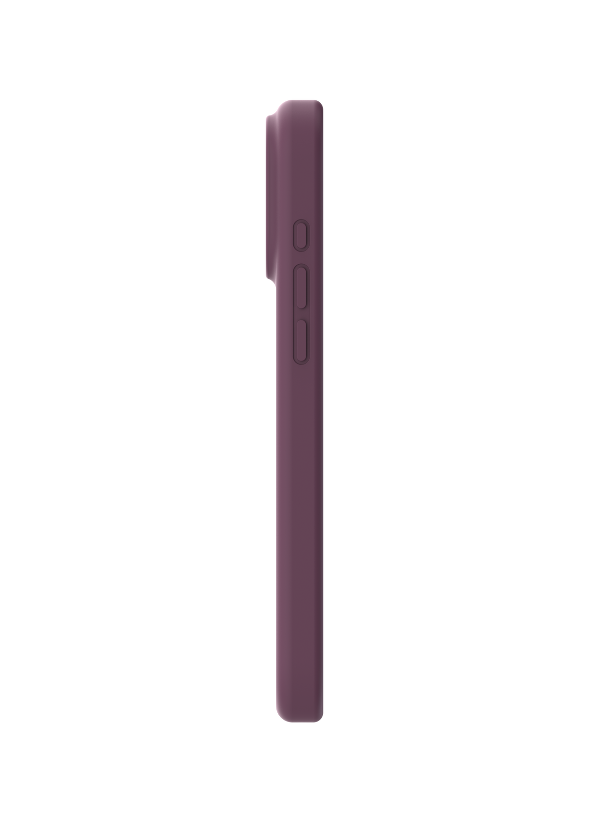 iPhone 18 Pro / 17 Pro Liquid Silicone Case - Burgundy | MVR Soft-Touch Protective Cover
