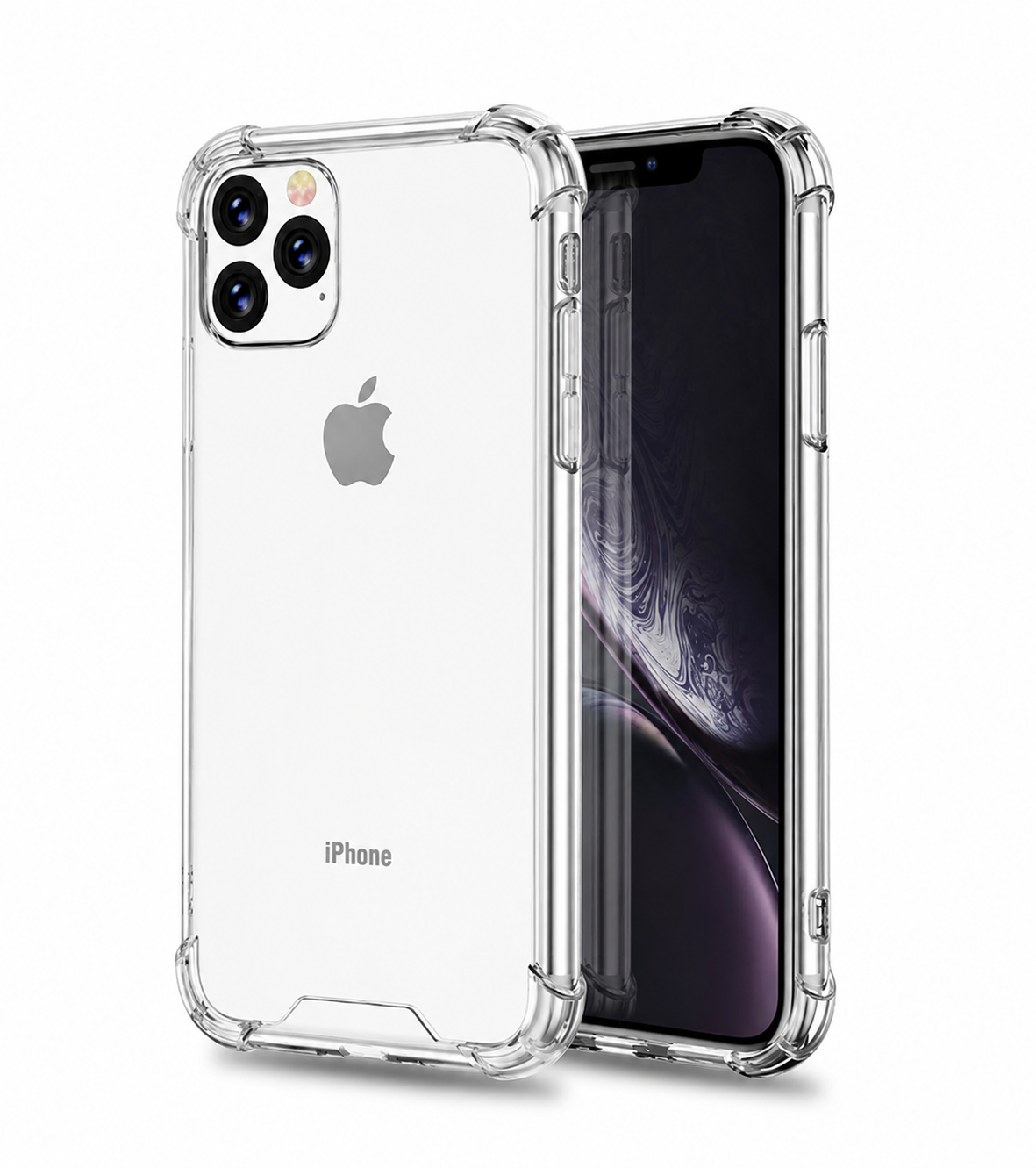 iPhone 11 Pro 1.5mm Hard Bumper Case -Clear | Durable Slim Cover with Edge Protection & Scratch Resistance