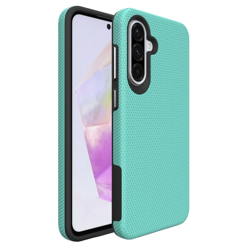 Samsung A57 Triangle Case - Mint | Dual-Layer Cover with Magnetic Mount Compatibility