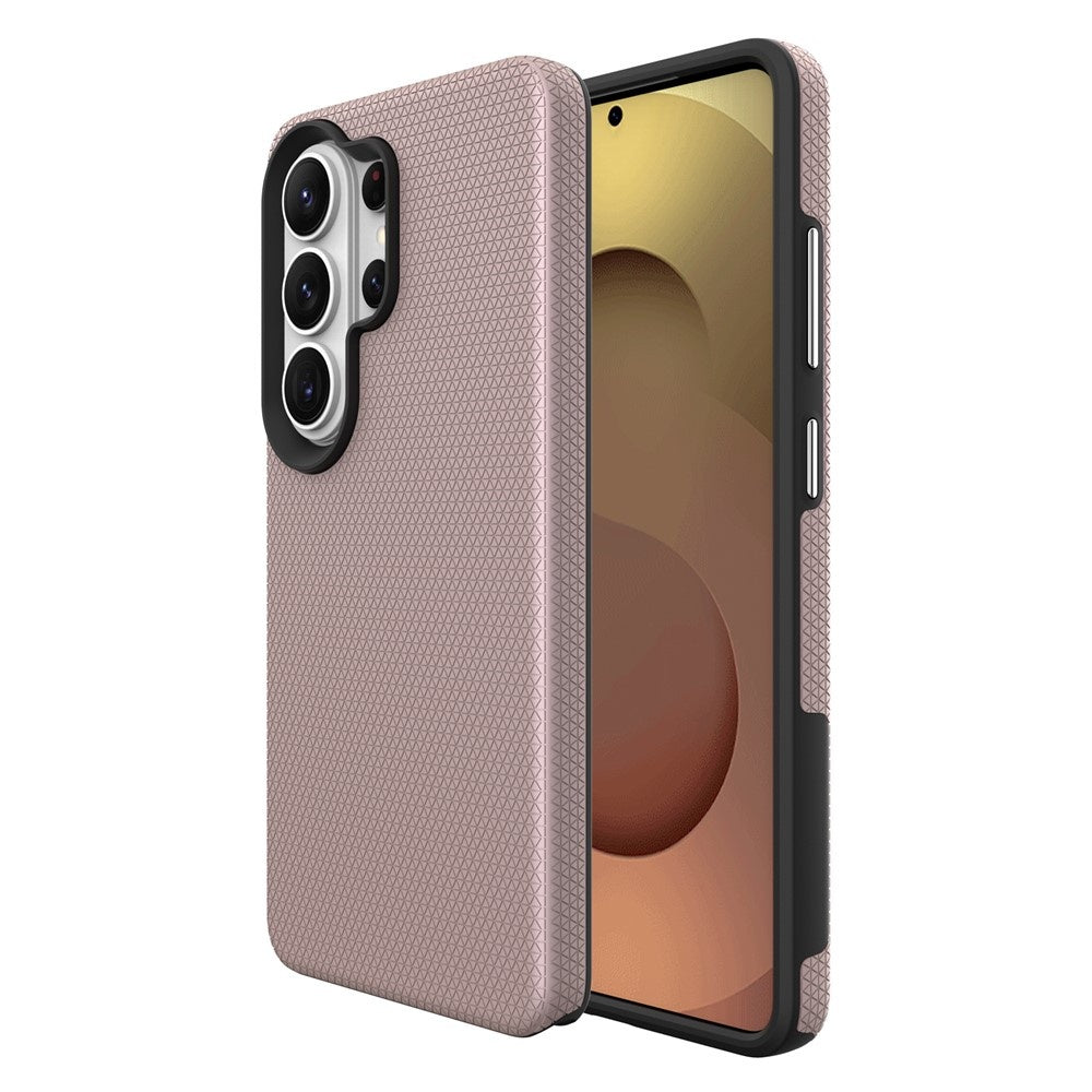 Samsung S26 Plus Triangle Case - Rose Gold | Dual-Layer Cover with Magnetic Mount Compatibility