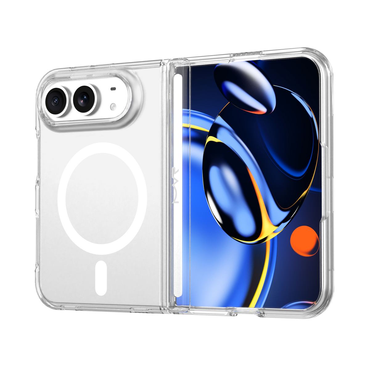 iPhone Duo Case - Clear | MVR Nova Series MagSafe Cover, Scratch-Resistant