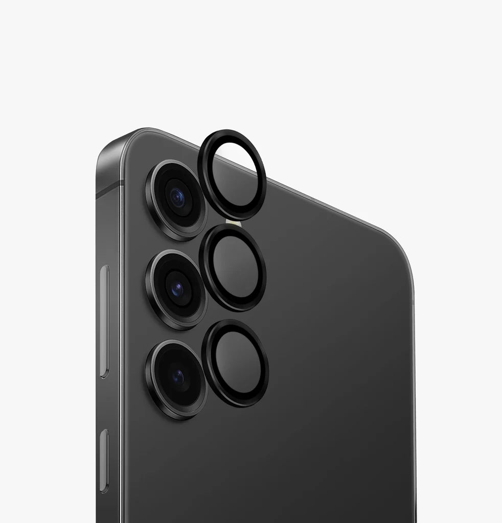 Samsung S25 Camera Lens Protector - Black | Scratch-Resistant, Perfect Fit Design