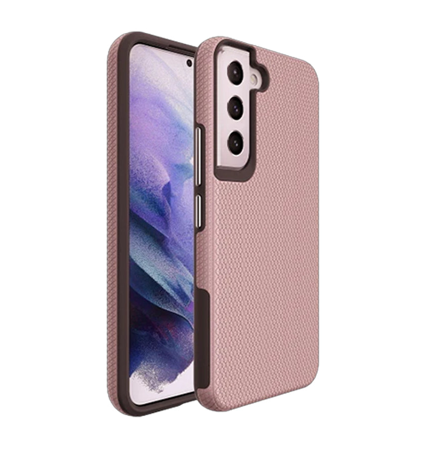 Samsung Galaxy S23 Plus Triangle Geometric Case - Rose Gold | Rugged Shockproof Back Cover image 0