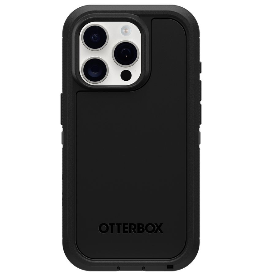 iPhone 15 Pro Magsafe Case - Black | OtterBox Defender XT MagSafe Rugged Protection Back Cover image 0