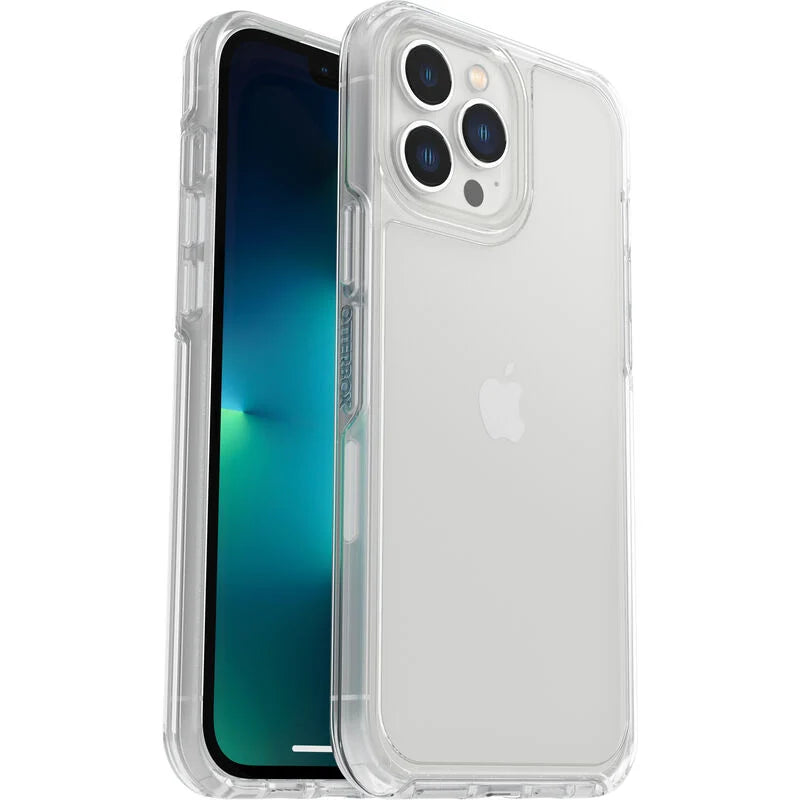 iPhone 13 Pro Max Case – Clear | OtterBox Symmetry Series, Soft Touch Protective Cover image 1